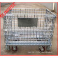 foldable galvanized stackable wire cage